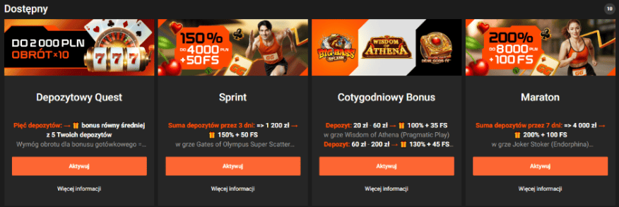 GGBET Dodatkowe Promocje